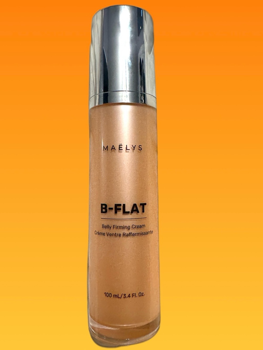 Maelys B-FLAT Belly Firming Cream - Shimmering Bronze 3.4oz